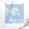 Animal Green Blue Nature Illustrative Big Cat Custom Removable Wallpaper by Spoonflower Peel & Stick Wallpaper 2FT Wide